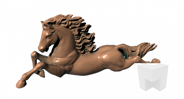 Caballo render Rhino